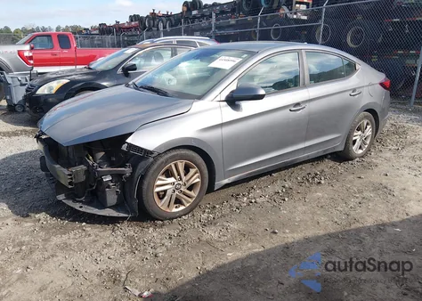 2019 Hyundai Elantra Sel from USA, damaged, VIN 5NPD84LF0KH430165